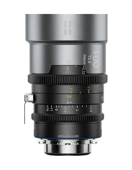 IronStar 100mm t/1.9 1.5X Anamorphic Blue Flare PL / EF