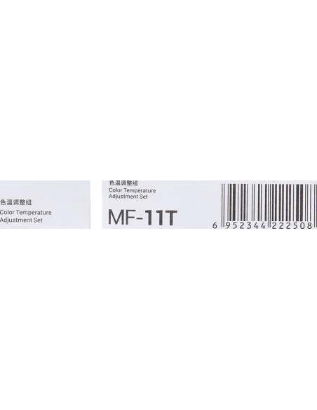 Set di regolazione della temperatura del colore MF-11T per flash macro MF12