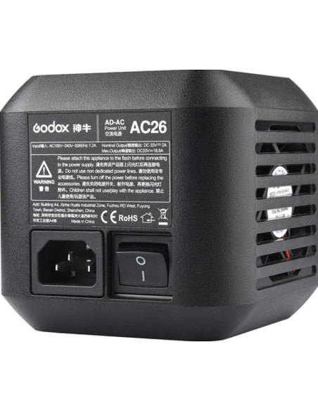 Adattatore AC-26 a rete per AD-600 Pro
