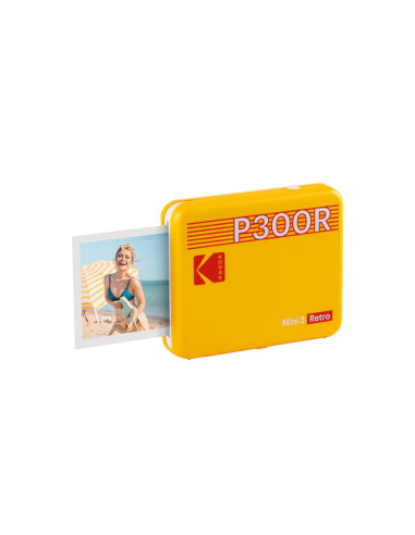 KODAK INSTANT PRINTER MINI SHOT 3 RETRO P300 7,6X7,6 4PASS