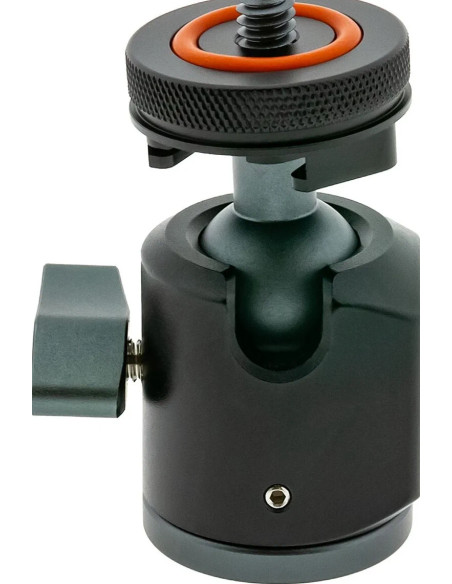1435 testa per treppiede Nero Alluminio 1/4" Palla (forma)