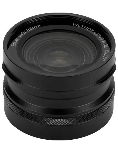 WCL-X100VI BLACK WIDE-ANGLE CONVERSION LENS (75G. 18,6MM) FOR FUJI X100 SERIES