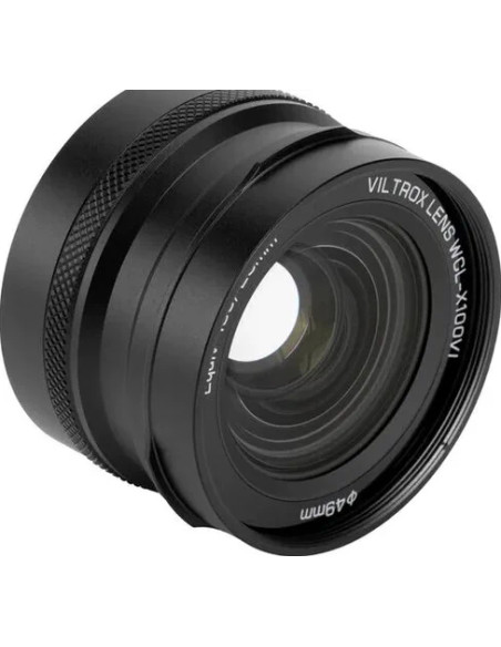 WCL-X100VI BLACK WIDE-ANGLE CONVERSION LENS (75G. 18,6MM) FOR FUJI X100 SERIES