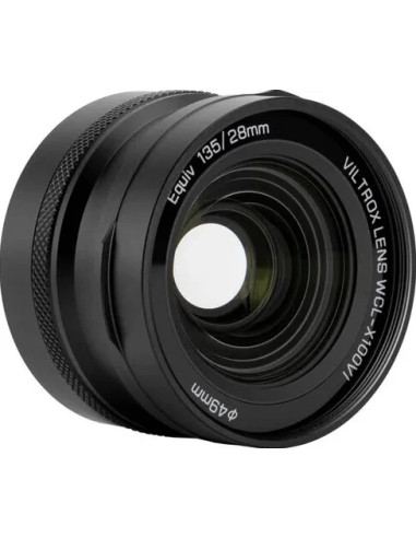 WCL-X100VI BLACK WIDE-ANGLE CONVERSION LENS (75G. 18,6MM) FOR FUJI X100 SERIES
