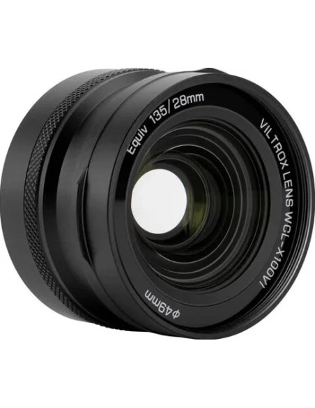 WCL-X100VI BLACK WIDE-ANGLE CONVERSION LENS (75G. 18,6MM) FOR FUJI X100 SERIES