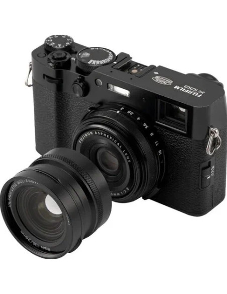 WCL-X100VI BLACK WIDE-ANGLE CONVERSION LENS (75G. 18,6MM) FOR FUJI X100 SERIES