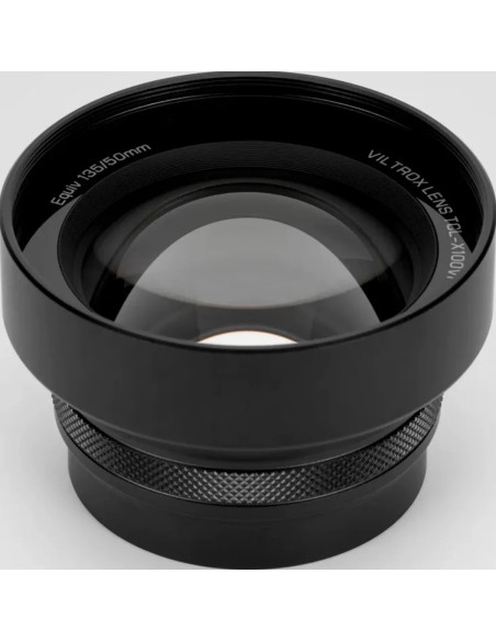 TCL-X100VI BLACK TELEPHOTO CONVERSION LENS (45G. 32,3MM) FOR FUJI X100 SERIES