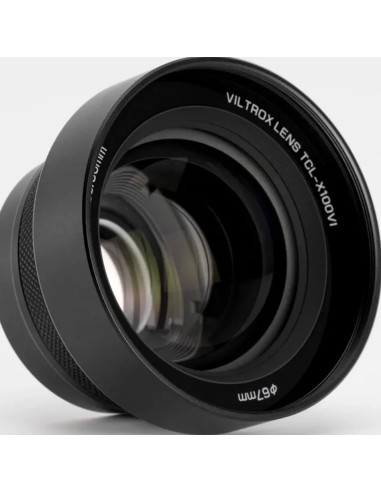 TCL-X100VI BLACK TELEPHOTO CONVERSION LENS (45G. 32,3MM) FOR FUJI X100 SERIES