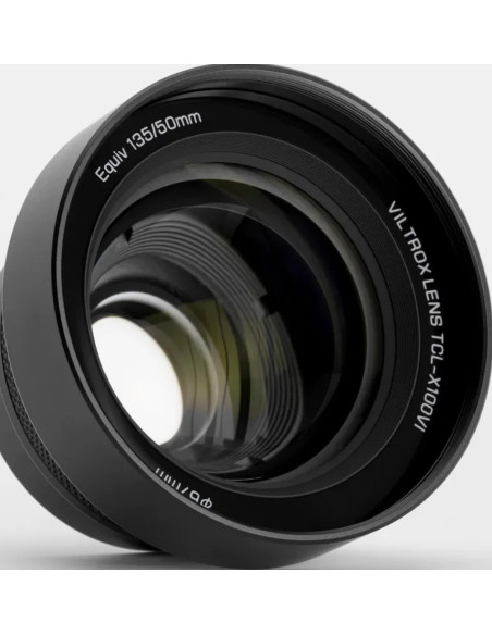 TCL-X100VI BLACK TELEPHOTO CONVERSION LENS (45G. 32,3MM) FOR FUJI X100 SERIES