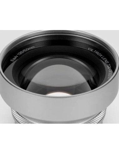TCL-X100VI SILVER TELEPHOTO CONVERSION LENS (45G. 32,3MM) FOR FUJI X100 SERIES
