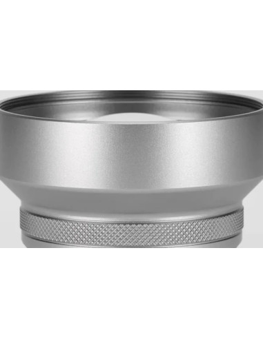 TCL-X100VI SILVER TELEPHOTO CONVERSION LENS (45G. 32,3MM) FOR FUJI X100 SERIES