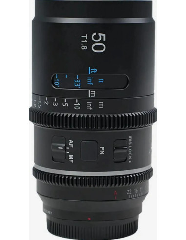 ASTRA 50mm t/1.8 1.33X Anamorphic FE AF Blue Flare Sony E-Mount
