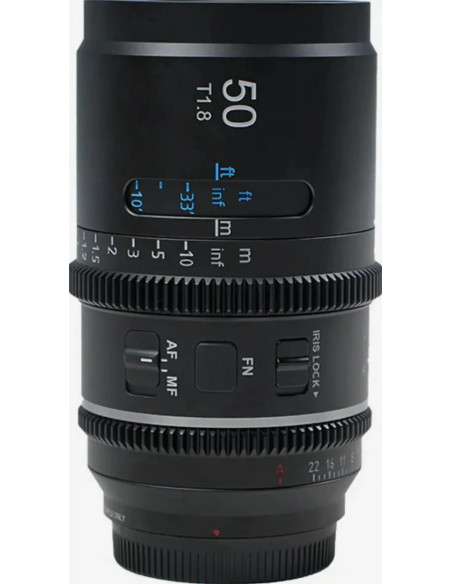 ASTRA 50mm t/1.8 1.33X Anamorphic FE AF Blue Flare Sony E-Mount