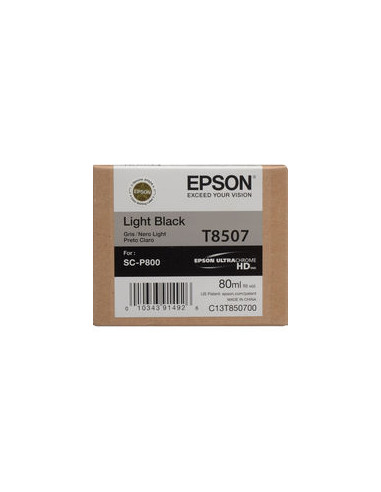 EPSON T8507 LIGHT BLACK 80ML SC-P800