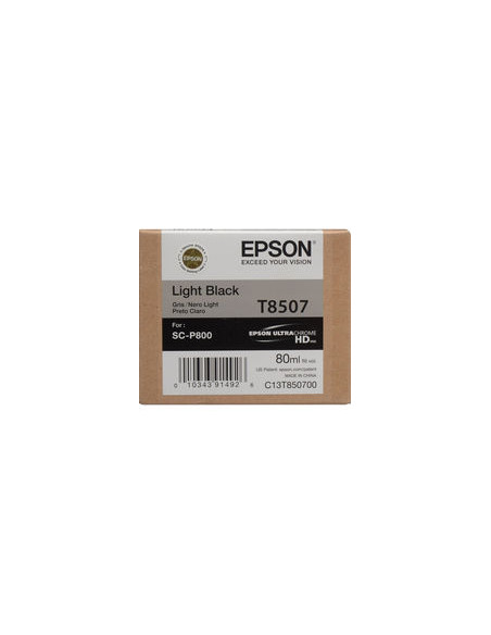 EPSON T8507 LIGHT BLACK 80ML SC-P800