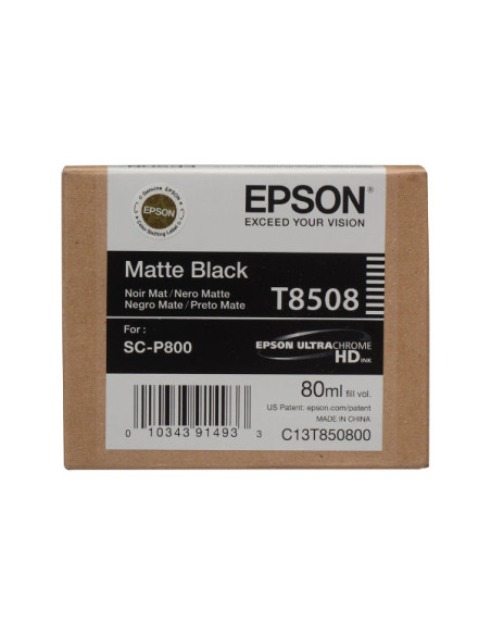 EPSON T8508 MATTE BLACK 80ML SC-P800