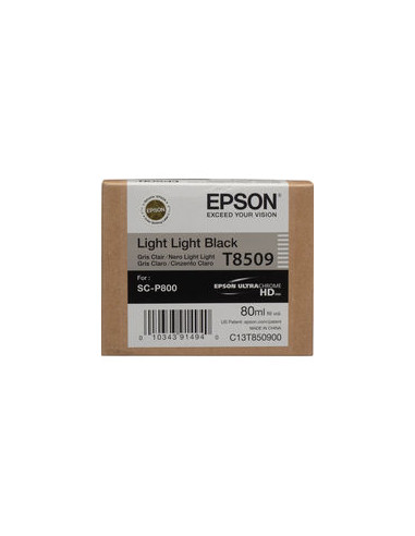 EPSON T8509 LIGHT LIGHT BLACK 80ML SC-P800