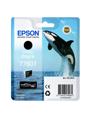 EPSON T7601 PHOTO BLACK XL SC-P600