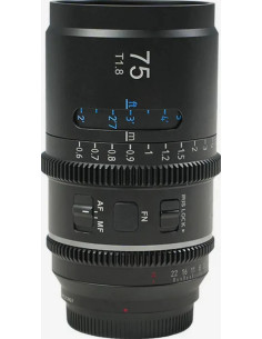 ASTRA 75mm t/1.8 1.33X Anamorphic FE AF Blue Flare L-Mount