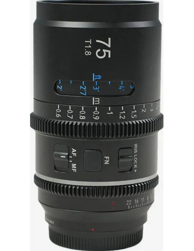 ASTRA 75mm t/1.8 1.33X Anamorphic FE AF Blue Flare L-Mount