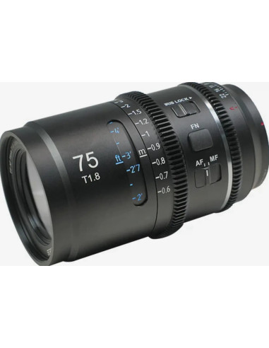 ASTRA 75mm t/1.8 1.33X Anamorphic FE AF Blue Flare L-Mount