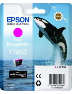 EPSON T7603 VIVID MAGENTA BLACK XL SC-P600