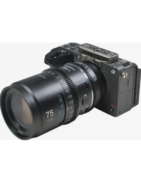 ASTRA 75mm t/1.8 1.33X Anamorphic FE AF Blue Flare L-Mount