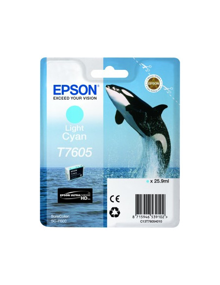 EPSON T7605 LIGHT CIANO XL SC-P600