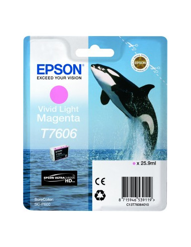 EPSON T7606 VIVID LIGHT MAGENTA XL SC-P600
