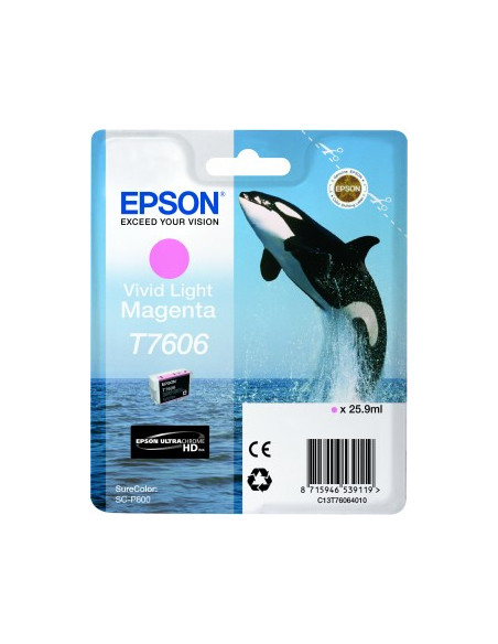 EPSON T7606 VIVID LIGHT MAGENTA XL SC-P600