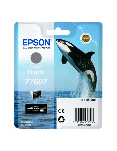EPSON T7607 LIGHT BLACK XL SC-P600