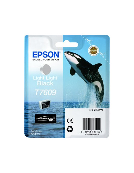 EPSON T7609 LIGHT LIGHT BLACK XL SC-P600