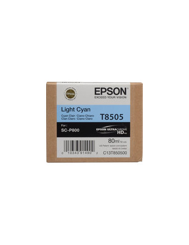 EPSON T8505 LIGHT CIANO 80ML SC-P800