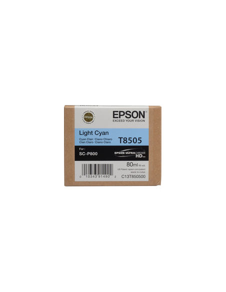 EPSON T8505 LIGHT CIANO 80ML SC-P800