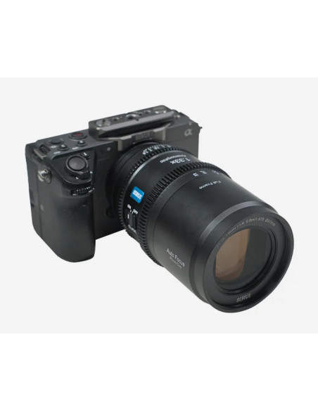 SIRUI ASTRA 100MM T1.8 SONY E-MOUNT BLUE FLARE 1.33X FULL FRAME AUTO FOCUS ANAMORPHIC CINE LENS