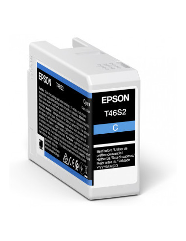 EPSON T46S2 CIANO C ULTRACHROME PRO 10 25ML SC-P700