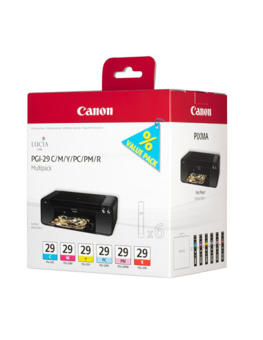 CANON PGI-29 C/M/Y/PC/PM/R MULTIPACK