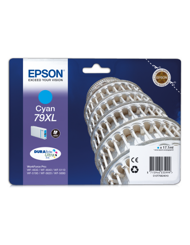EPSON T7902 CIANO 17,1ML X WF-5100-51900-5620-5690 XL