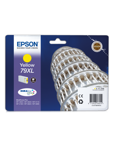 EPSON T7904 GIALLO 17,1ML X WF-5100-51900-5620-5690 XL