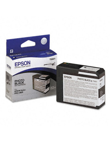 EPSON T5801 NERO FOTO XR3800/3880
