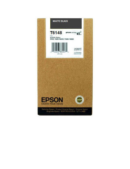 EPSON T6148 NERO MATTE 220ML X4450/9600