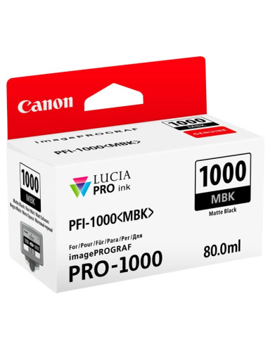 CANON PFI-1000 MBK MATTE BLACK 80ML