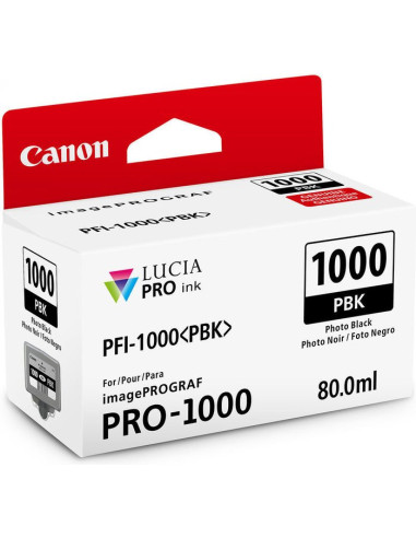 CANON PFI-1000 PBK PHOTO BLACK 80ML