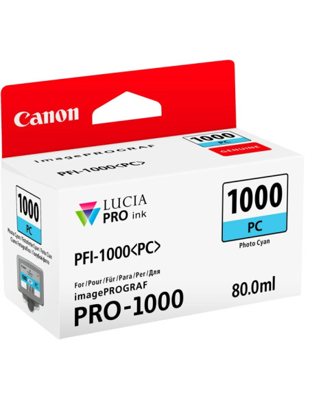 CANON PFI-1000 PC PHOTO CYAN 80ML