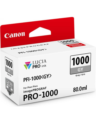 CANON PFI-1000 GY GRAY 80ML