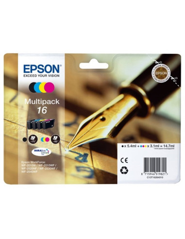 EPSON T1626 CARTUCCIA MULTIPACK X WF-2010 2520