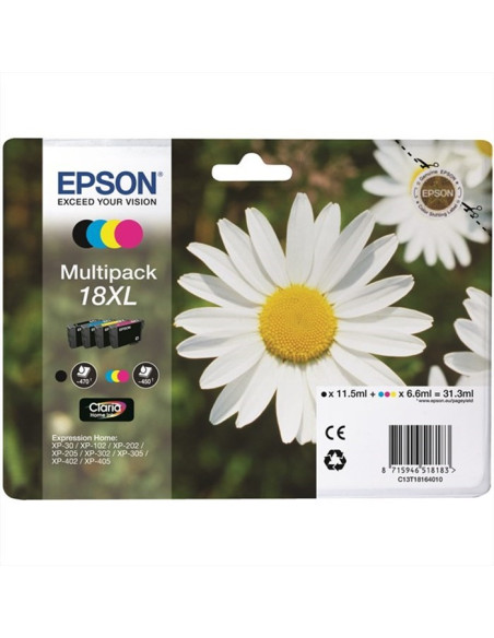 EPSON T1816 CLARIA MULTIPACK BK/C/M/Y XP-XXX