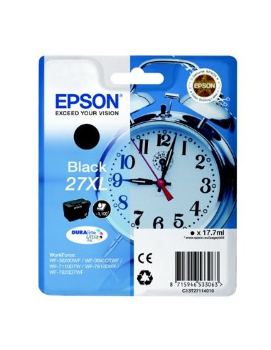 EPSON T2711 CARTUCCIA NERO XL X WF-7110DTW/WF-7610DWF