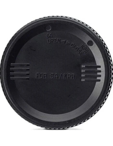 A00116 Tappo per Obiettivo Nero Fotocamera