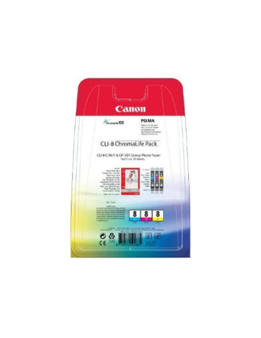 CANON CLI-8 BK/PC/PM/R/G MULTIPACK